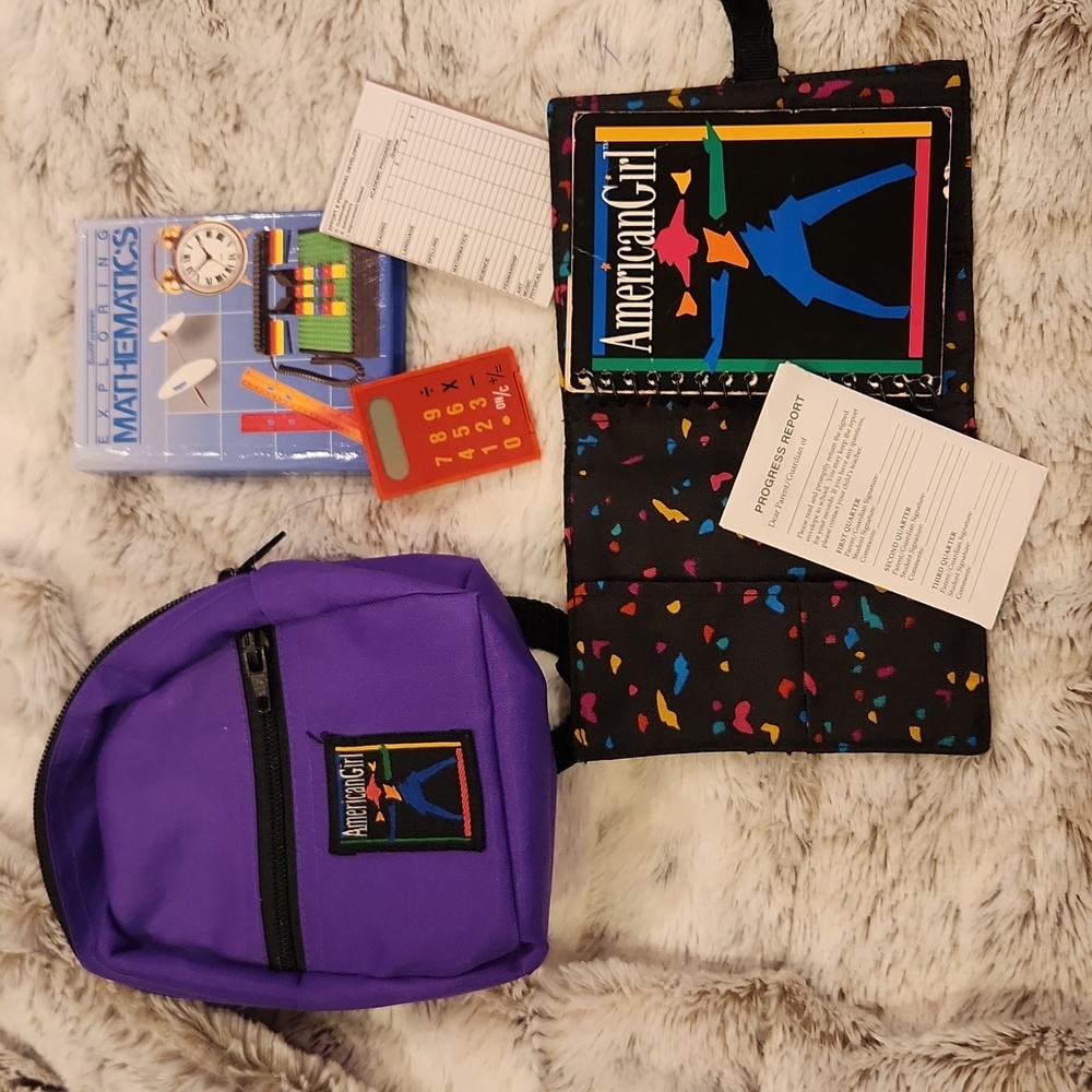 Vintage American Girl / Pleasant Company School Gear (Retired 1999)